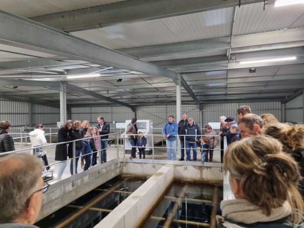 Visite de l'usine de production d'eau potable du Moulin de Galat le 27 avril 2024